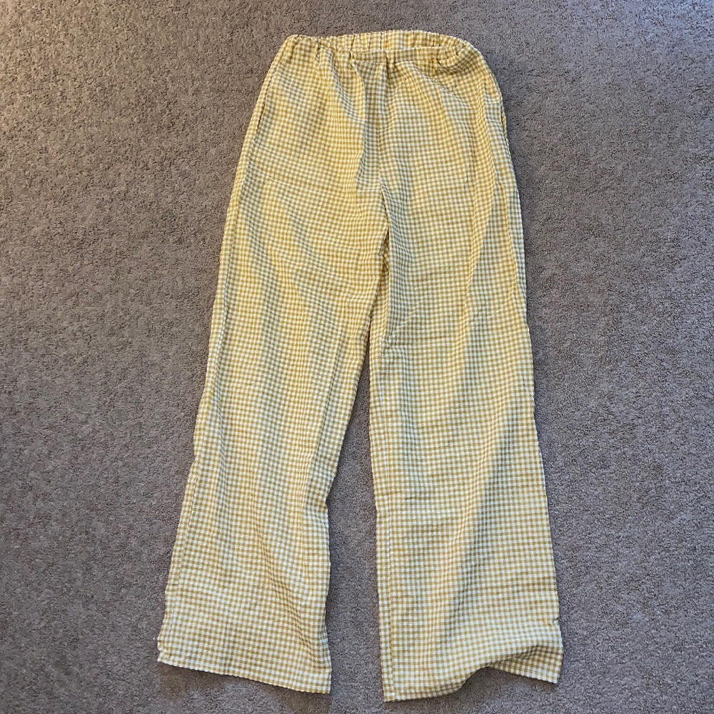 Shein Gingham Pants